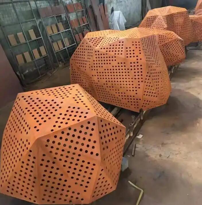 光泽耐候钢造型